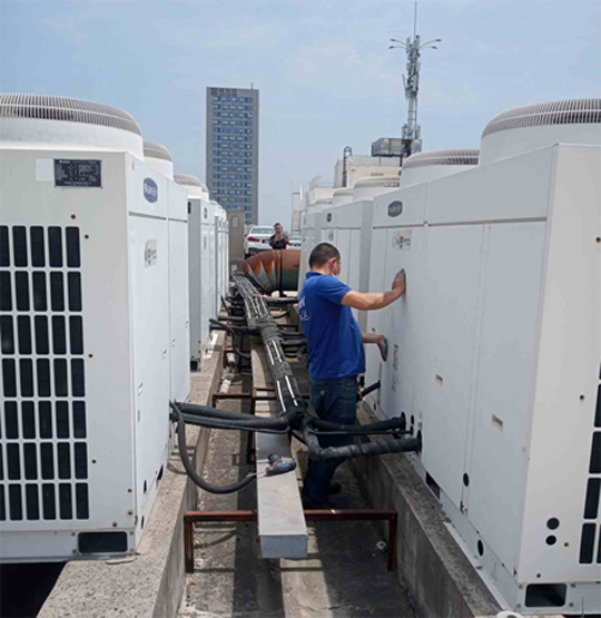 崂山中央空调制热和不制冷系统维修方法